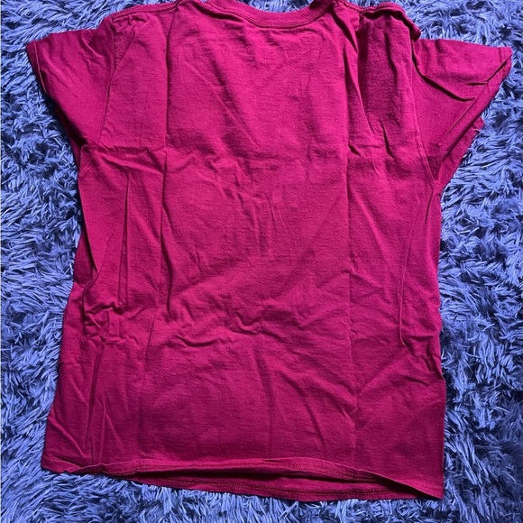 Red Adults Naughty List Disney Graphic T-Shirt - Picture 2 of 3